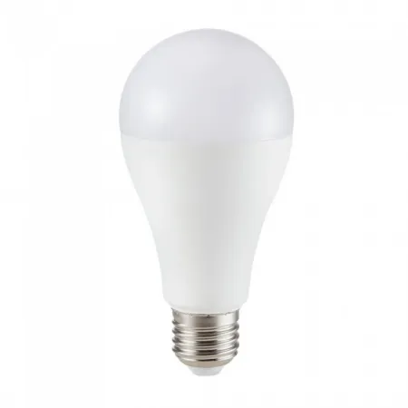 LED Bulb Samsung Chip 17W E27 A65 Plastic 3000K