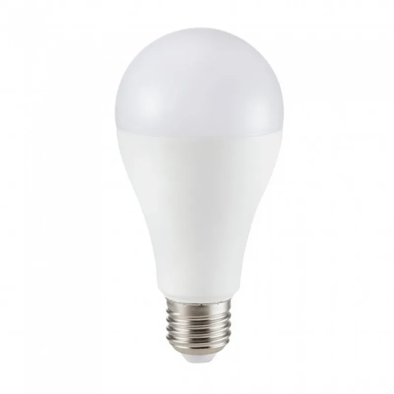 LED Bulb Samsung Chip 17W E27 A65 Plastic 3000K