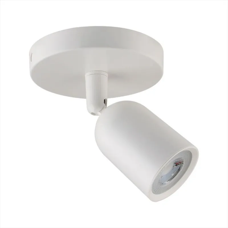 1*GU10 Wall Fitting White