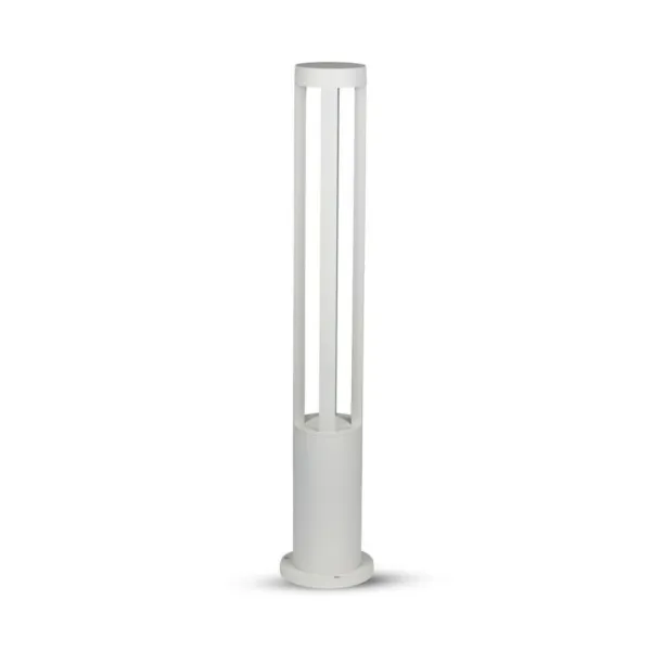 10W LED Wall Light White Body 80cm Height 6400K