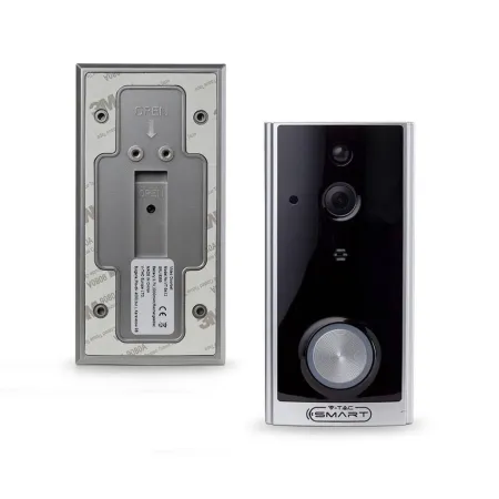 Smart Video Doorbell 2 Way Audio Black Body