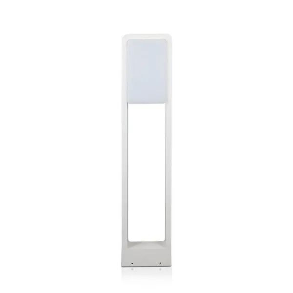 10W LED Bollard Lamp Samsung Chip White Body IP65 6400K