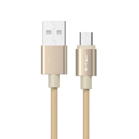 1m Micro USB Cable Gold Platinum Series