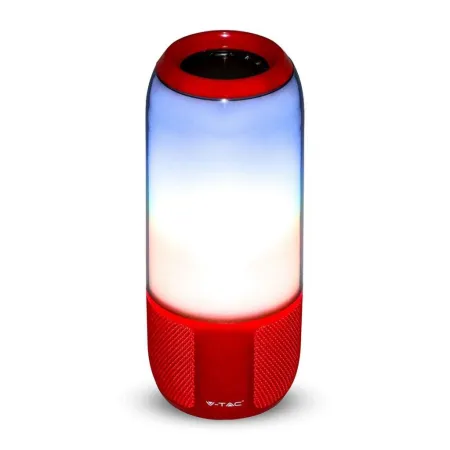 2*3W LED Bluetooth Speaker with USB&Tf Card Slot Red