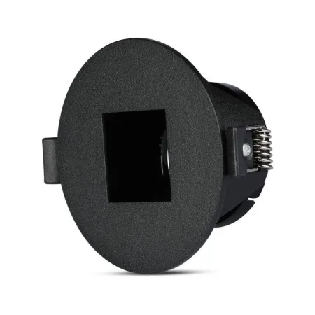 GU10 Fitting Square Black + Black
