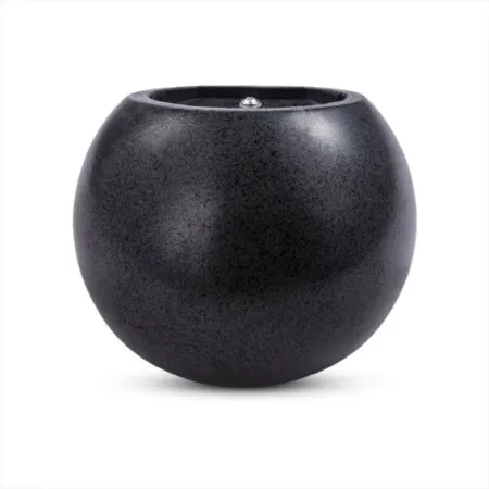 G9 25W LED Concrete Wall Lamp Round Dark Grey IP20