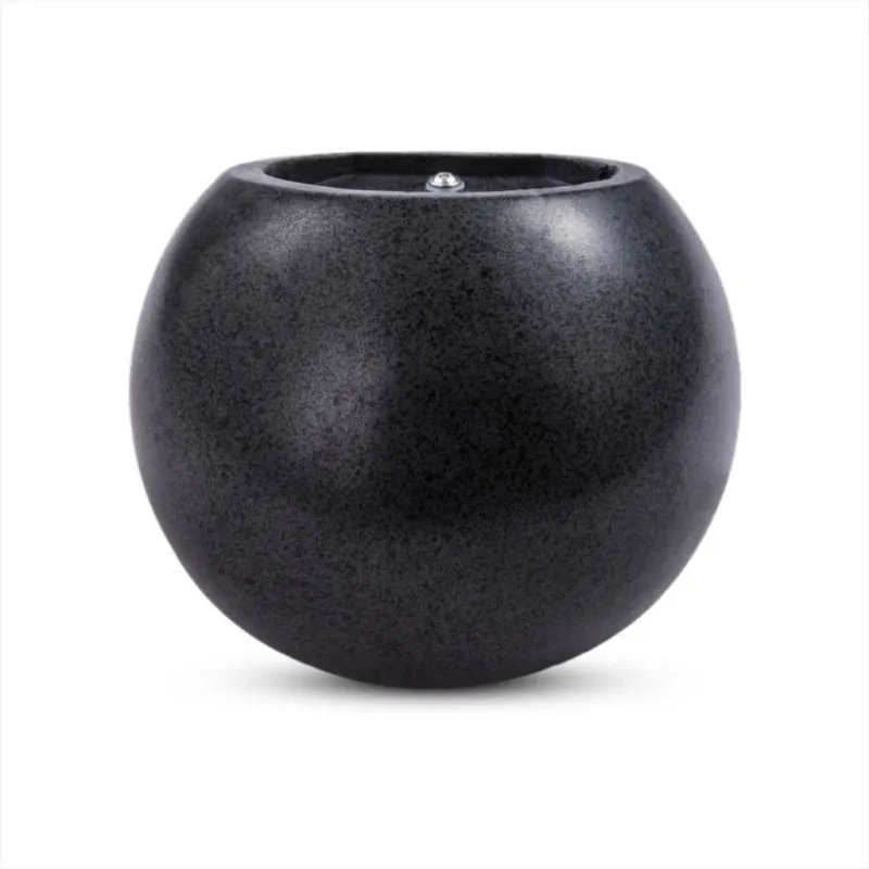 G9 25W LED Concrete Wall Lamp Round Dark Grey IP20