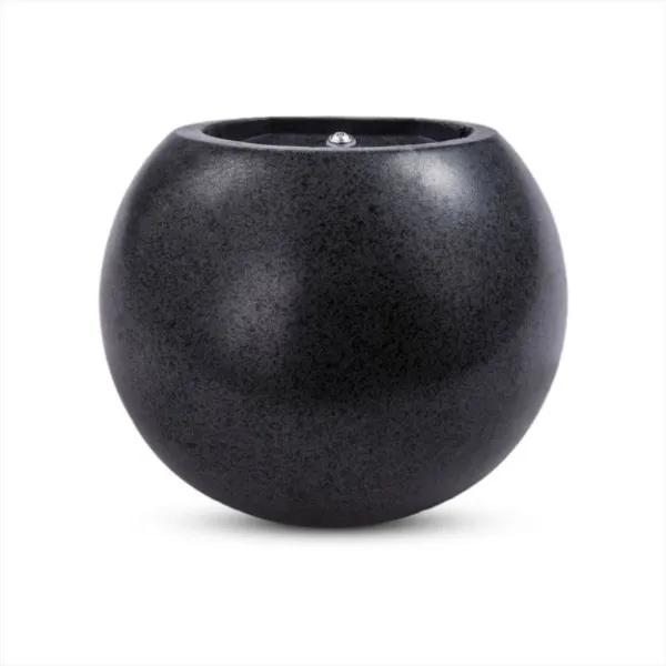 G9 25W LED Concrete Wall Lamp Round Dark Grey IP20