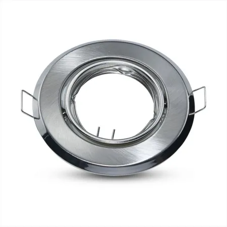 GU10 Round Spotlight Fitting Satin Nickle 2 Pcs/Box D:93