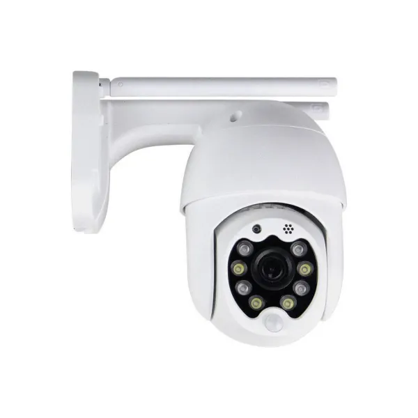 P09 8 WiFi Outdoor Camera with 8 LED Lights 3Mp IP65 Dome