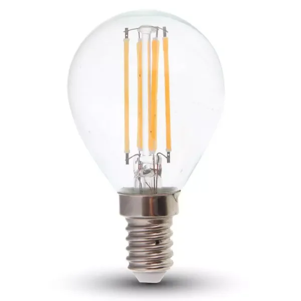 LED Bulb 6W Filamen E14 P45 Clear Cover 2700K