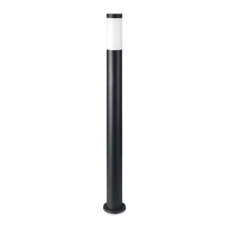 E27 Bollard Lamp 80cm with Sensor Stainless Steel Body Black IP44