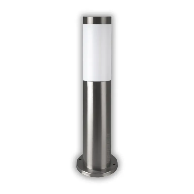 27 Bollard Lamp 45cm with Stainless Steel Body Grey IP44