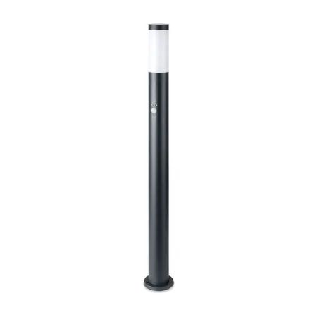 E27 Bollard Lamp 110cm with PIR Sensor Stainless Steel Body Grey IP44