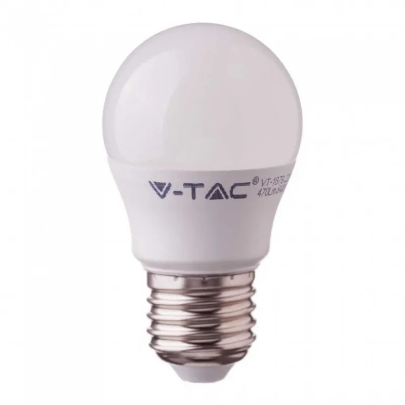 LED Bulb Samsung Chip 4.5W E27 G45 Plastic 6400K