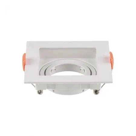 GU10 Fitting Square White
