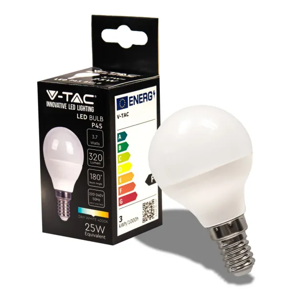 LED Bulb 3.7W E14 P45 4000K