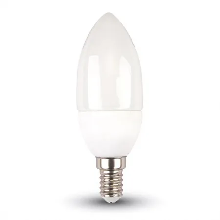 LED Bulb 3.5W E14 A80 Candle Dimming Brightness Rd Control RGB 6400K