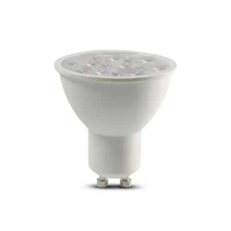 LED Spotlight Samsung Chip GU10 6W Ripple Plastic 10°D 3000K