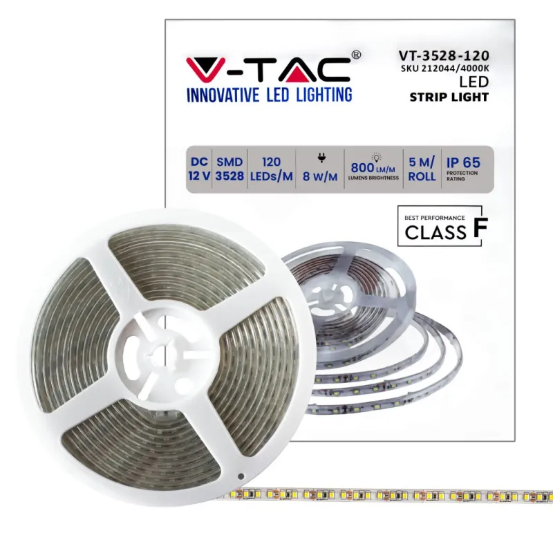 LED Strip SMD3528 120 LEDs 4000K IP65
