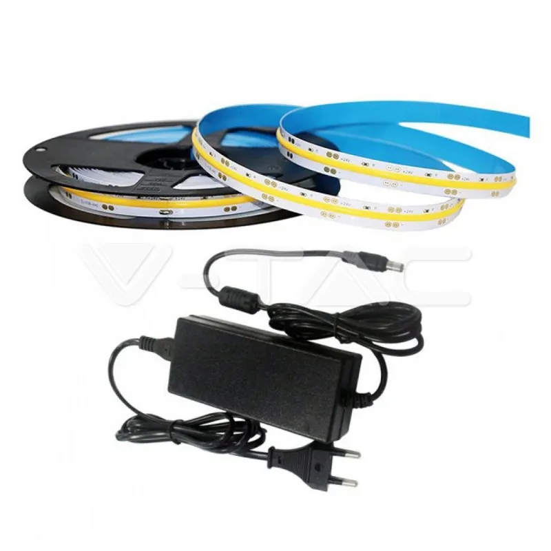 LED Strip Set 420 COB IP20 6000K 12W DC24V 1000 lm/m CRI95 (2651 + 3272)