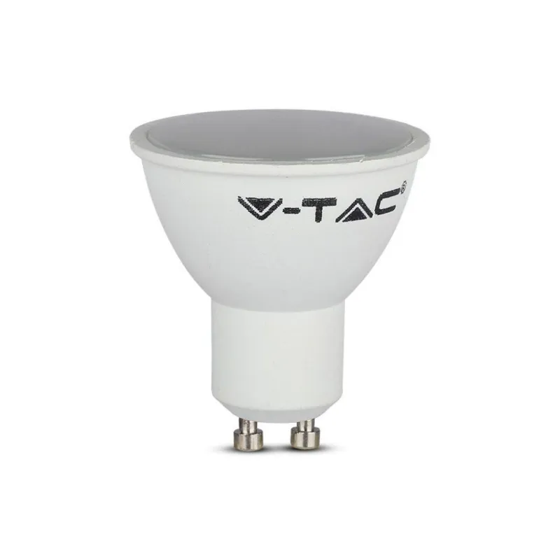 LED Spotlight 5.5W GU10 Plastic Milky Cover RGB + 3000K