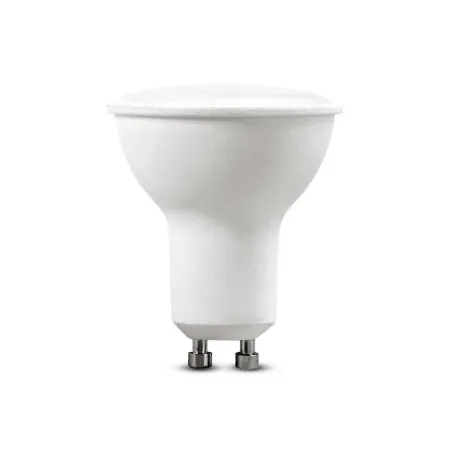 4.5W SMD White Plastic Spotlight Milky Cover 4000K GU10 100`D 6Pcs/Pack