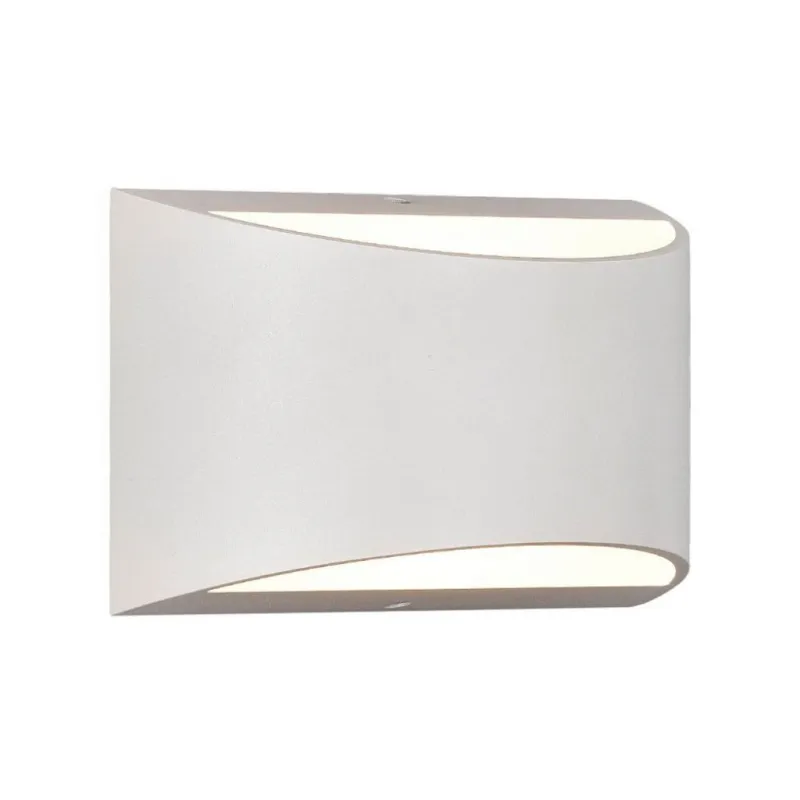 9W LED Wall Lamp with Bridgelux Chip White Body 4000K IP54