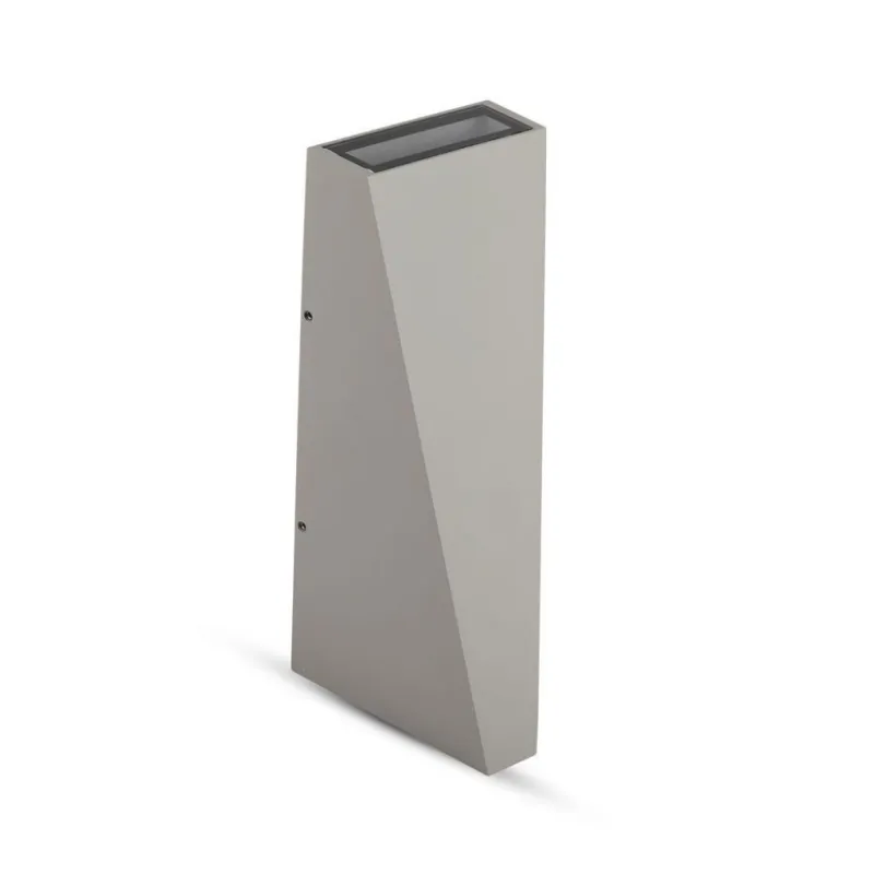 4W LED Wall Light Grey Body IP65 3000K