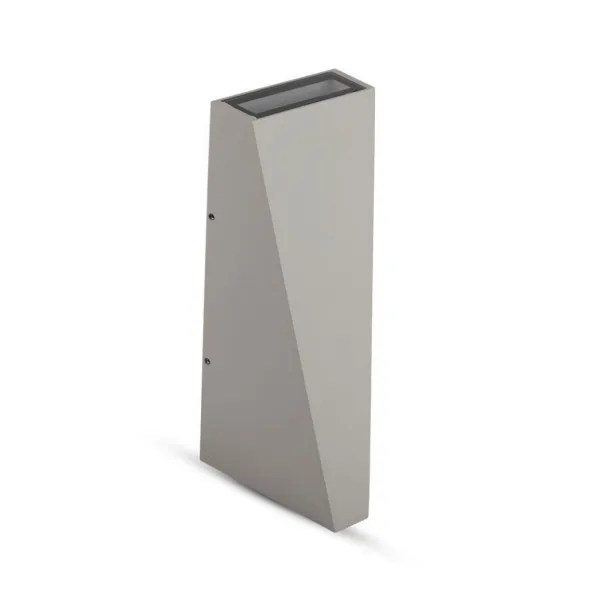4W LED Wall Light Grey Body IP65 3000K