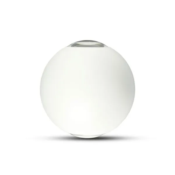 4W LED Wall Light White Body Round IP65 4000K