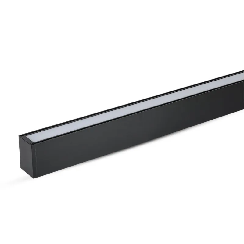 LED Linear Light Samsung Chip 40W Surface Black Body 6500K