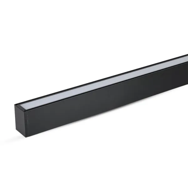 LED Linear Light Samsung Chip 40W Surface Black Body 6500K