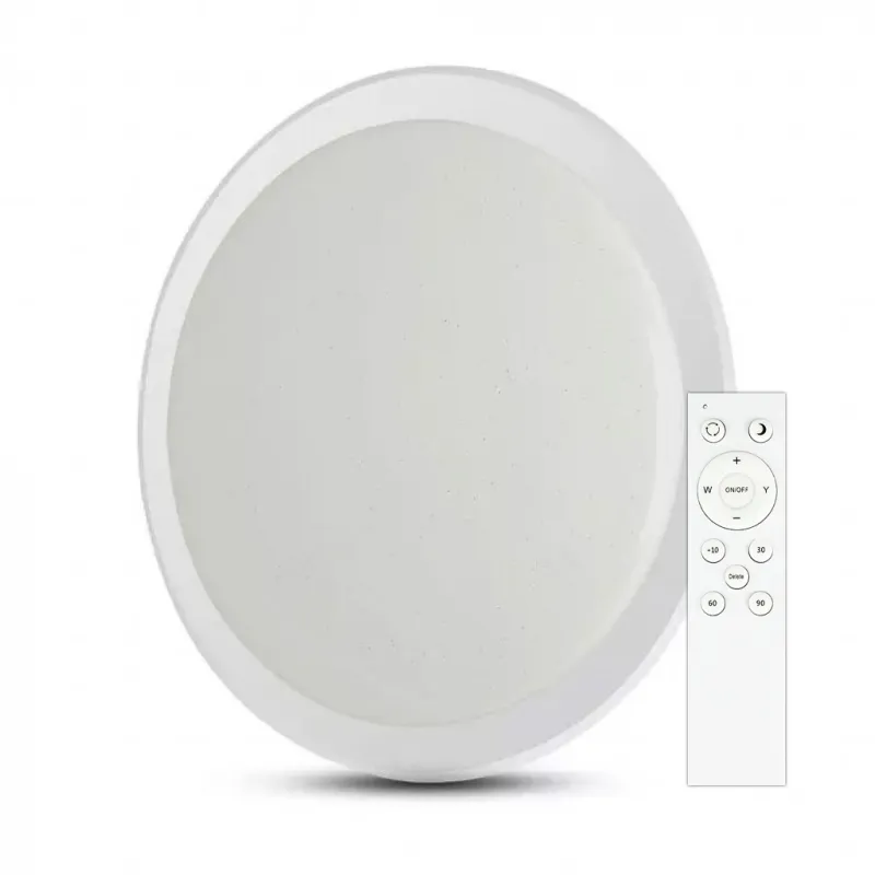 LED 30W/60W/30W Designer Domelight with Remote Control CCT Changing Dimmable Starry Cover