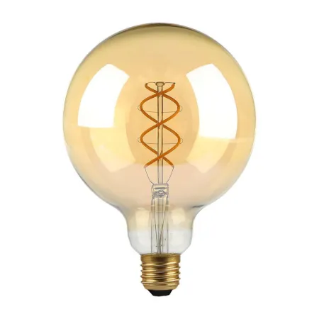 5W G125 Filament Bulb 1800K Amber Glass