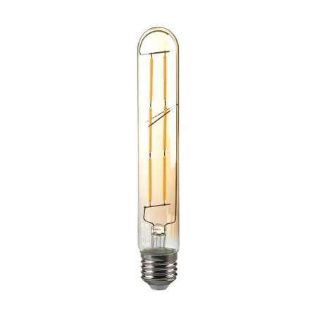 6W T30 LED Filament Bulb Amber Glass 2200K E27
