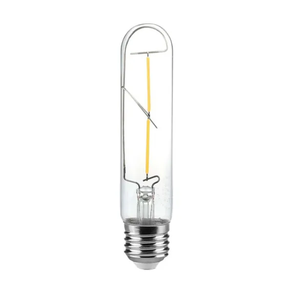 2W T30 LED Filament Bulb Clear Glass 3000K E27