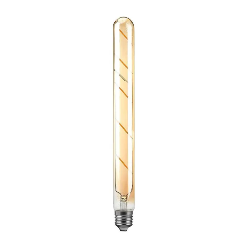 5W T30 LED Filament Bulb Amber Glass 2200K E27