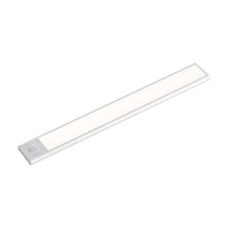 Lampada LED da armadio ricaricabile Micro-USB 2,2.5W Sensore PIR Colore argento 60cm 4000K IP20