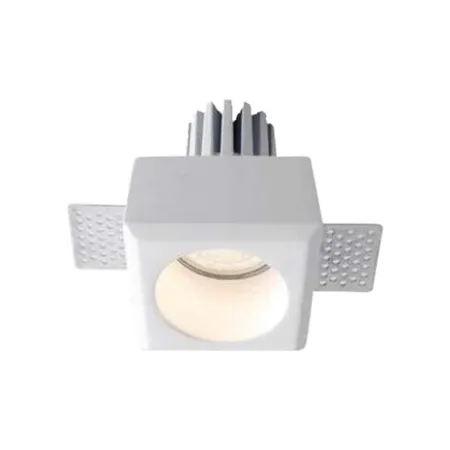 GU10 Fitting Round White