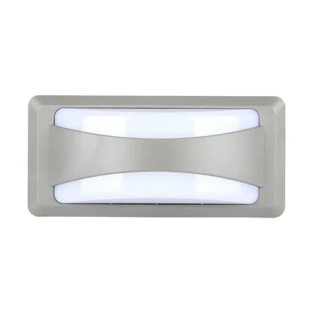 12W LED Bulkhead with Softlight 6400K Grey Body