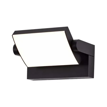 17W LED Wall Light 4000K Black Body IP65
