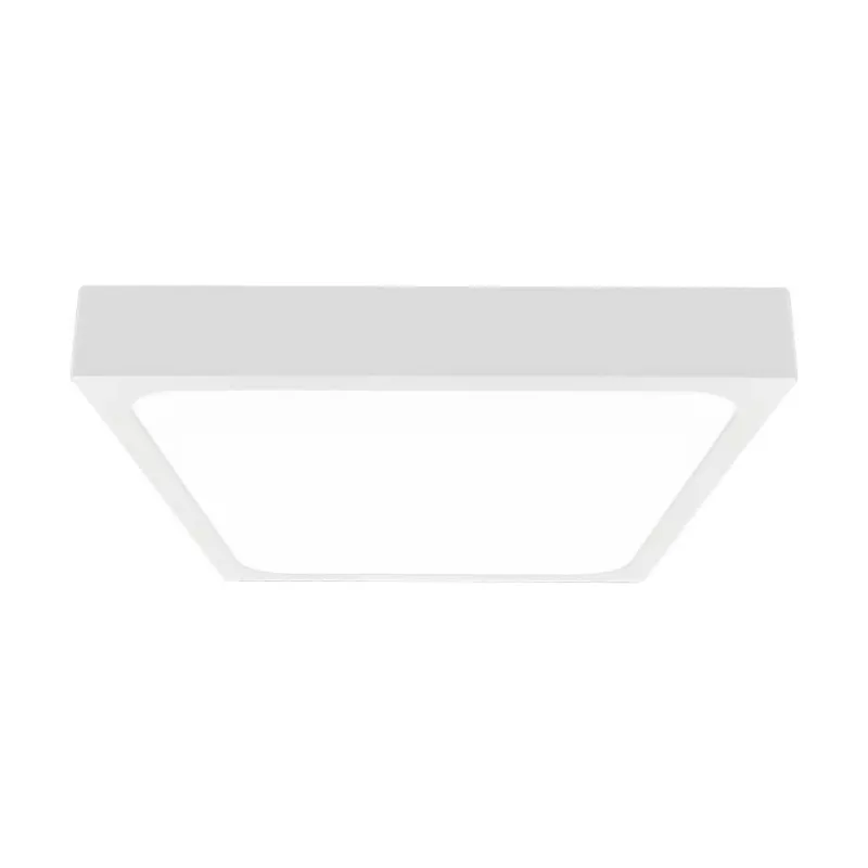 30W LED Dome Light 4000K Square,White Frame IP44