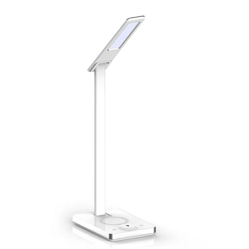 7W LED Table Lamp with Wireless Charger 2700K 6500K White