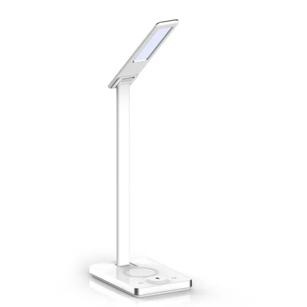 7W LED Table Lamp with Wireless Charger 2700K 6500K White