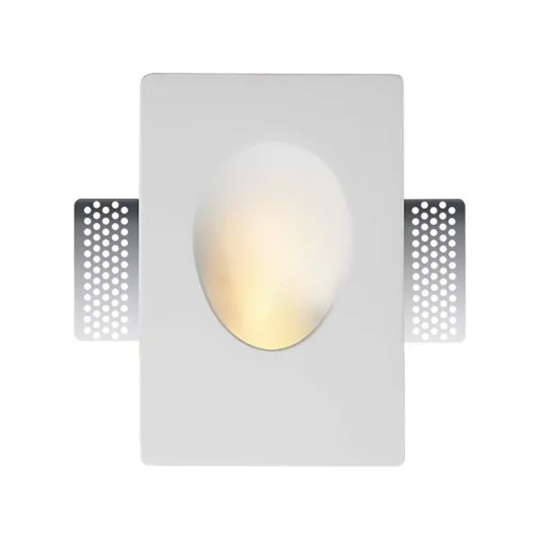 GU10 Fitting Round White