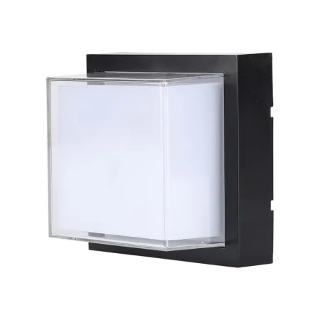 12W LED Wall Light 3000K,Black Square