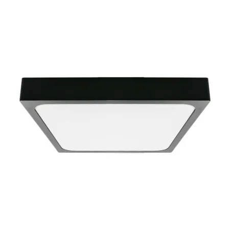 30W LED Dome Light 6500K Square,Black Frame IP44