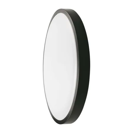 30W LED Dome Light with Microwave Sensor 4000K Round Black Frame IP44