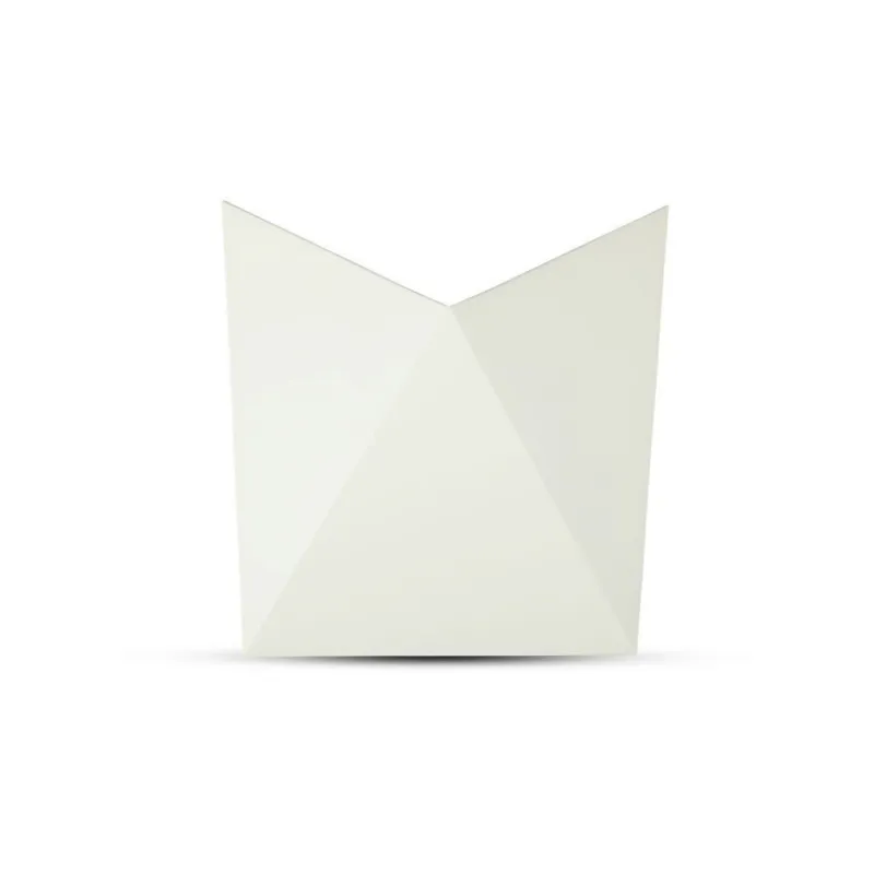 5W LED Wall Light White Body IP65 3000K